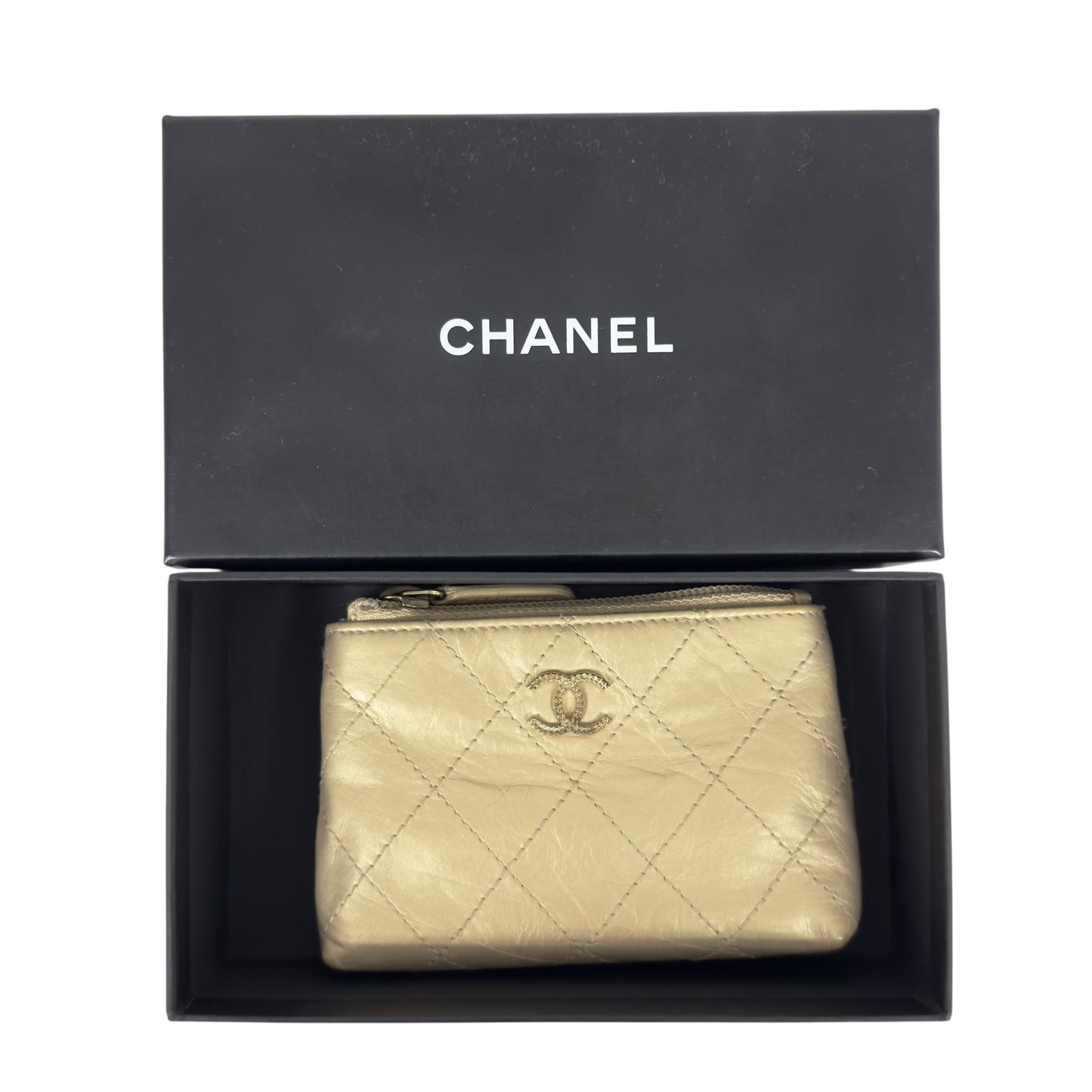 CHANEL CC 拉鏈小包