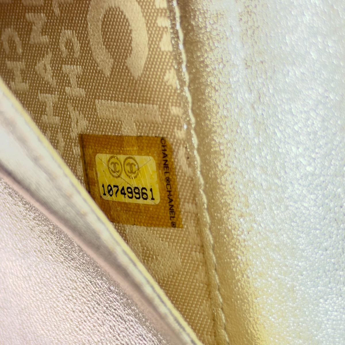 CHANEL *罕有* 中古 CC 牛仔 長銀包