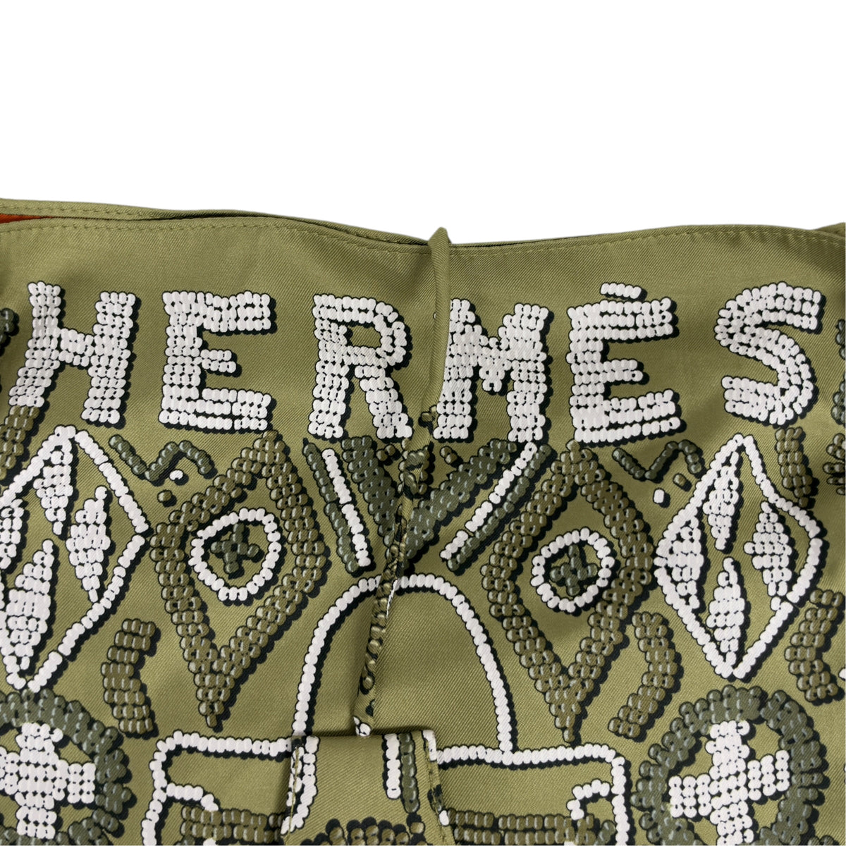 HERMES Silk City 斜揹袋 框N刻