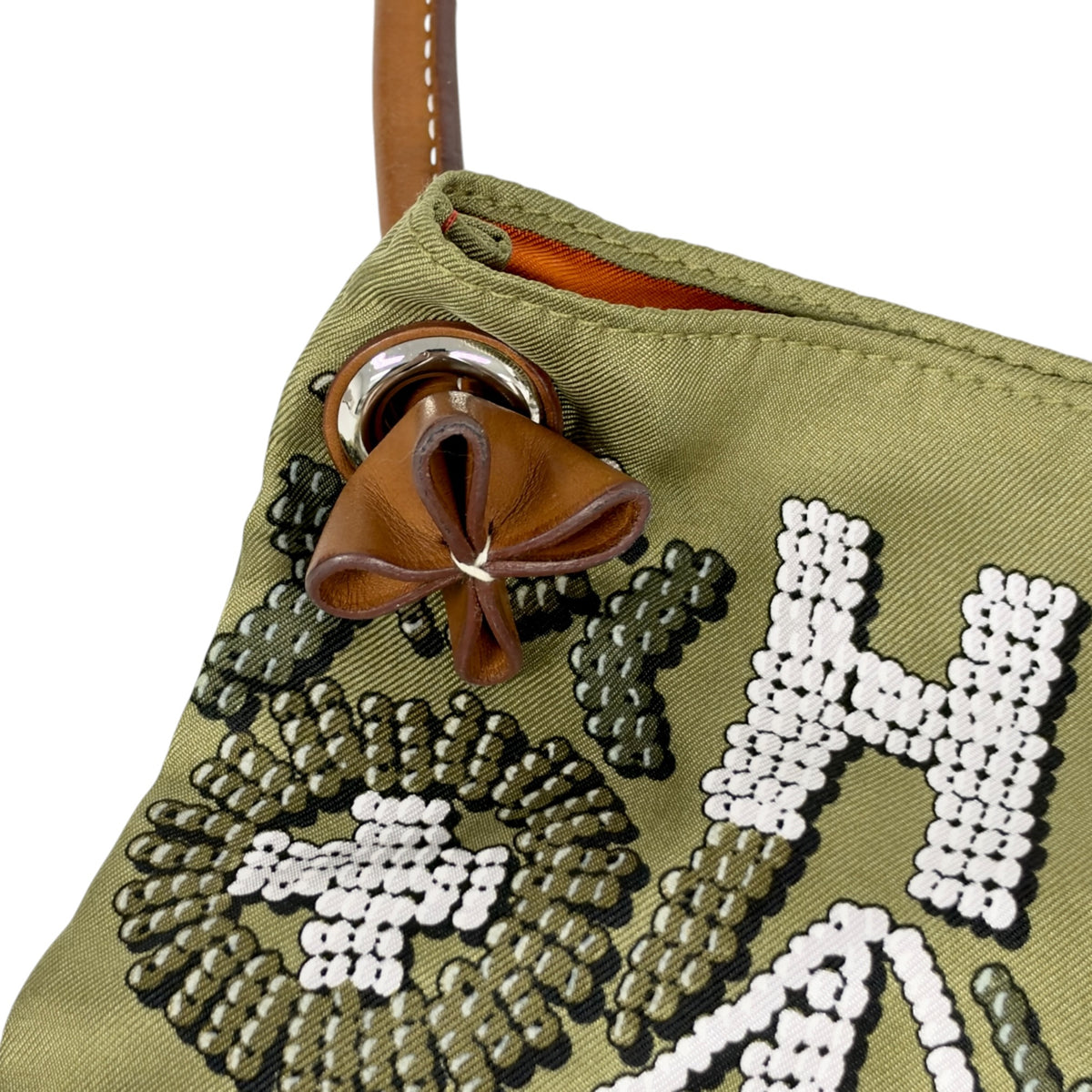 HERMES Silk City 斜揹袋 框N刻