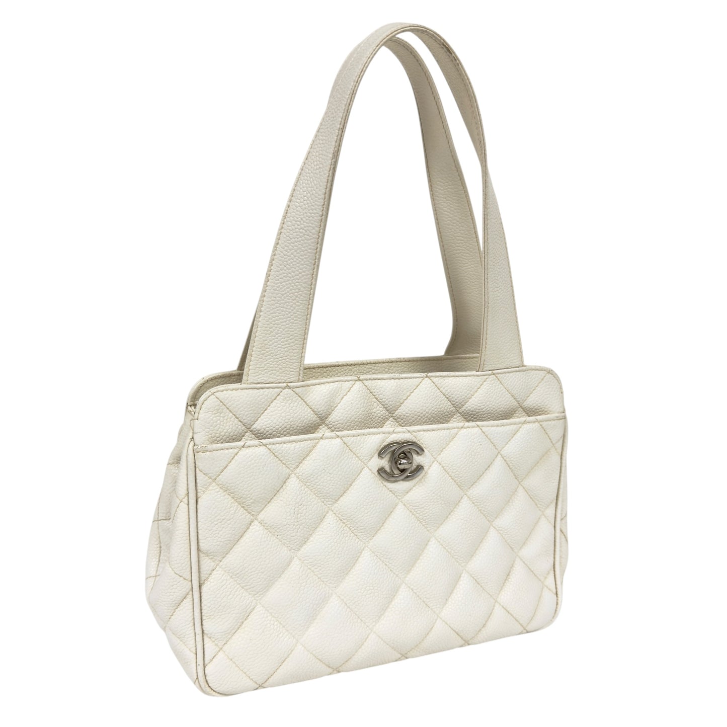 CHANEL 中古 CC 荔枝皮 肩背包