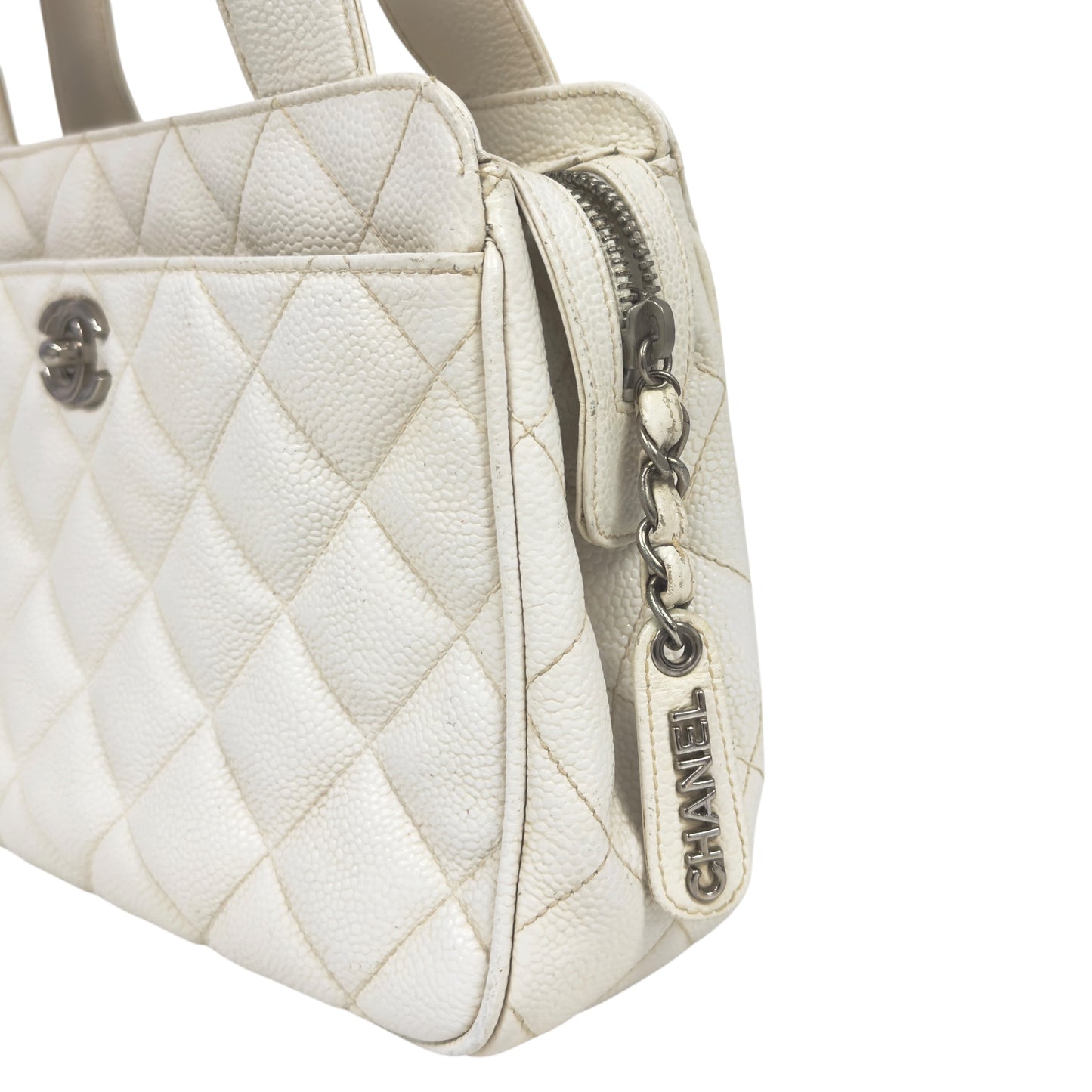 CHANEL 中古 CC 荔枝皮 肩背包
