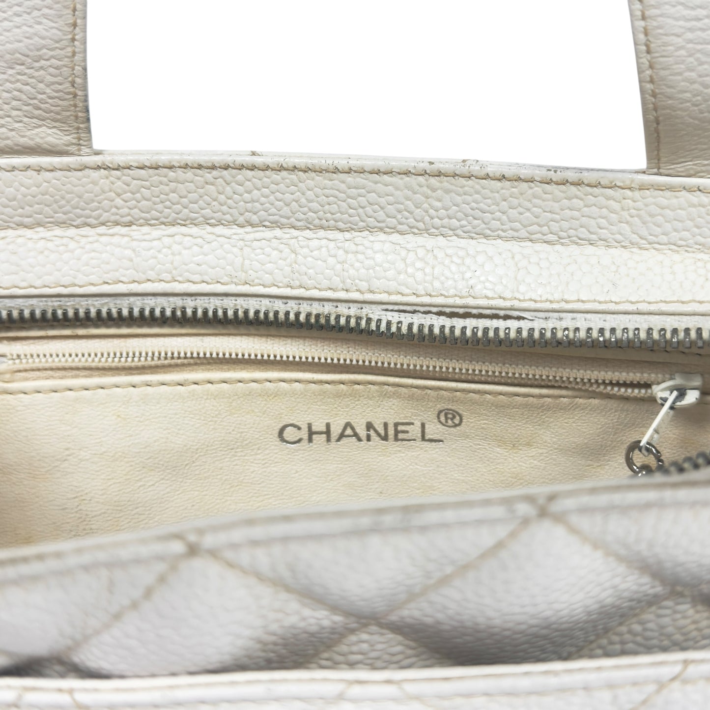 CHANEL 中古 CC 荔枝皮 肩背包