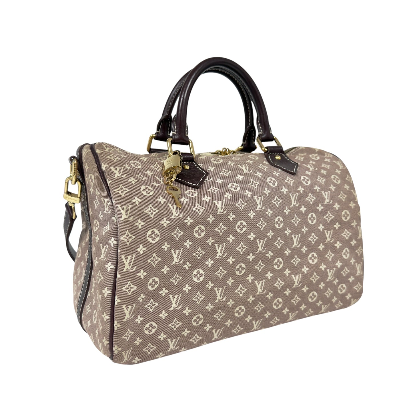 LOUIS VUITTON Speedy 老花 2用包