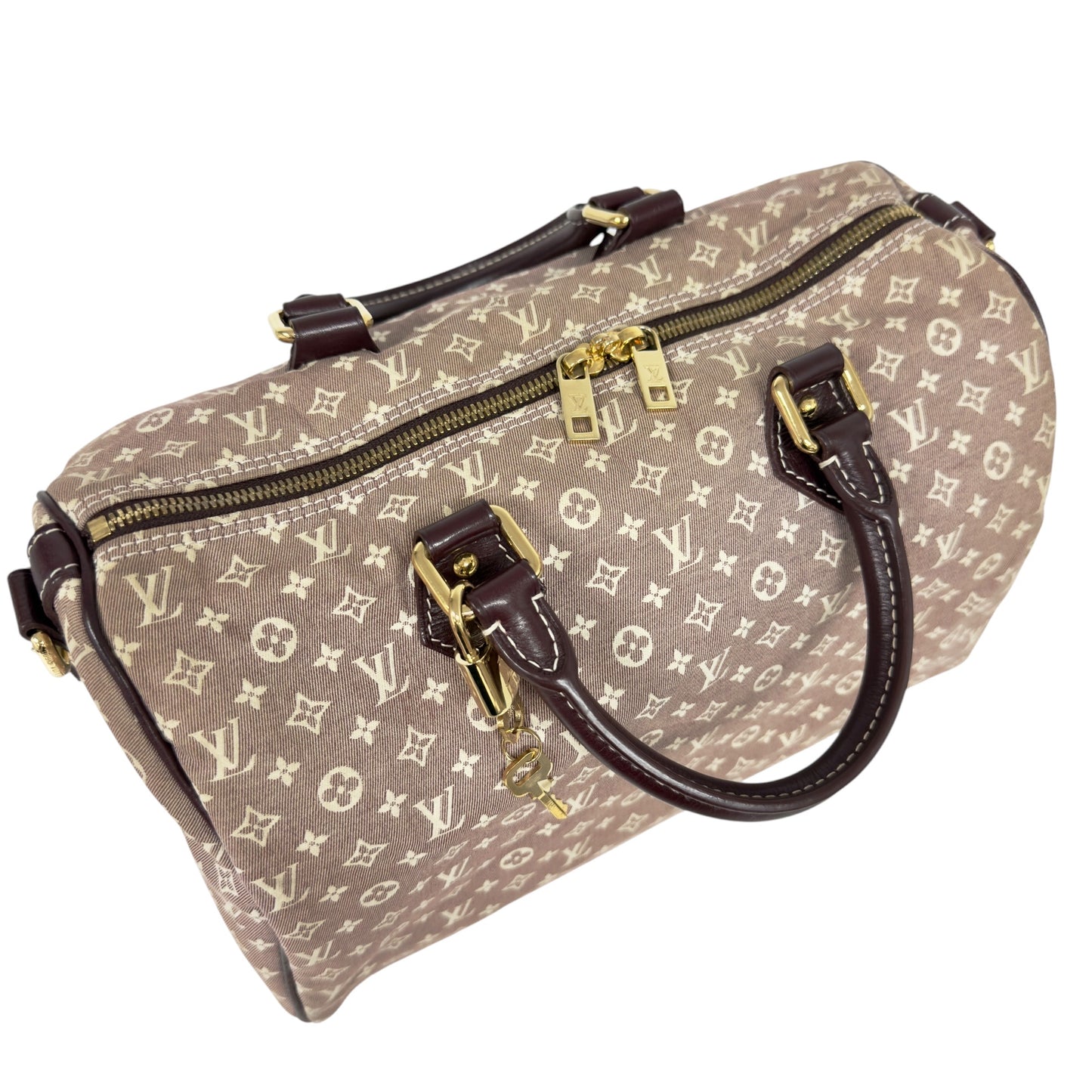 LOUIS VUITTON Speedy 老花 2用包