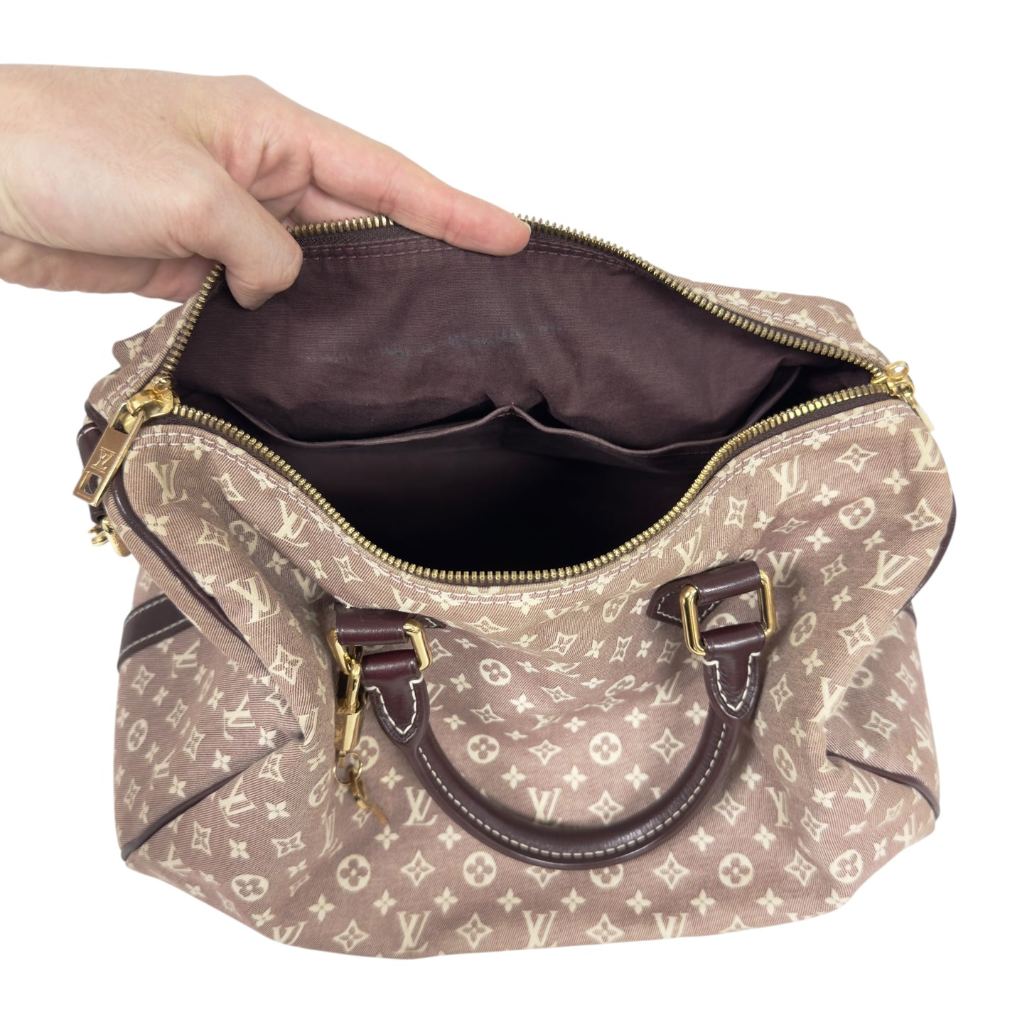 LOUIS VUITTON Speedy 老花 2用包