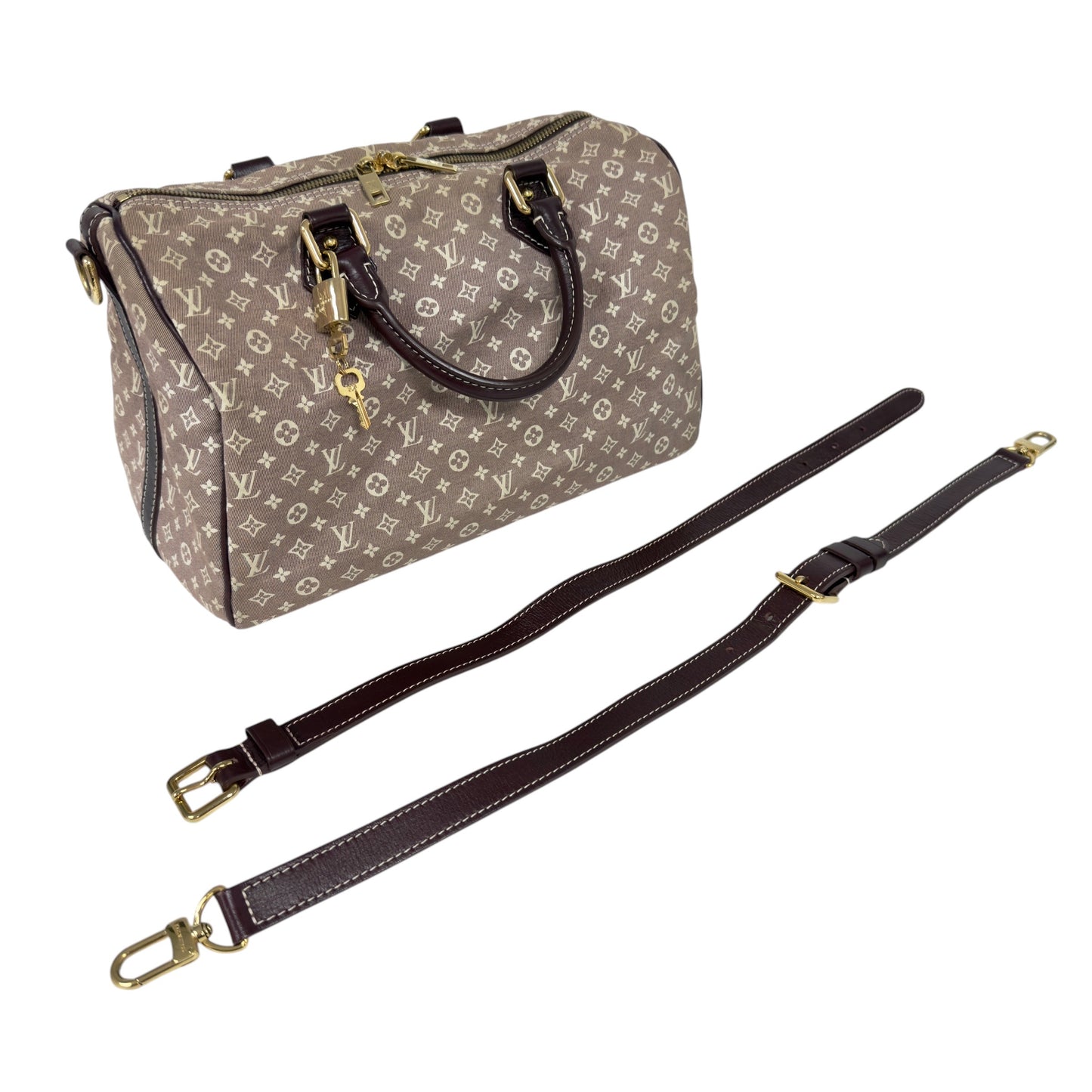LOUIS VUITTON Speedy 老花 2用包