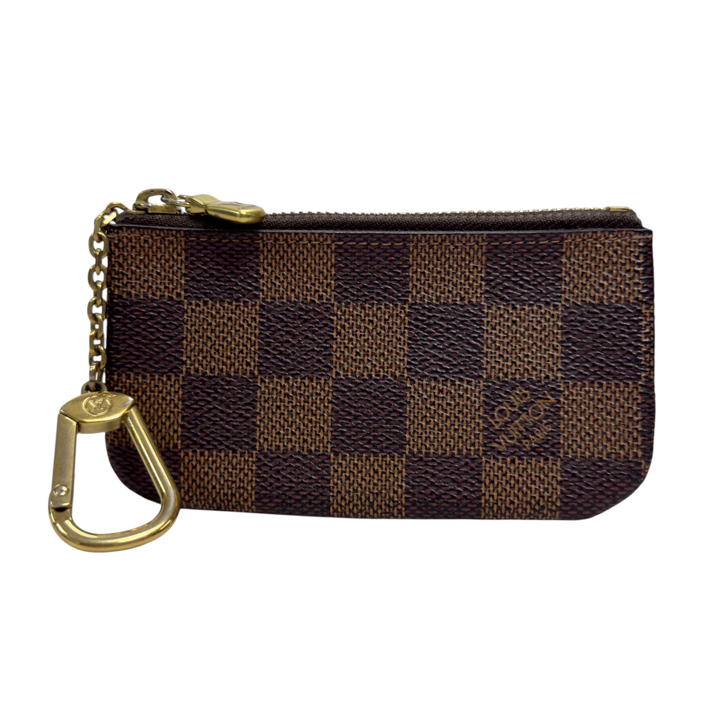 LOUIS VUITTON 棋盤格 拉鏈鑰匙扣卡包
