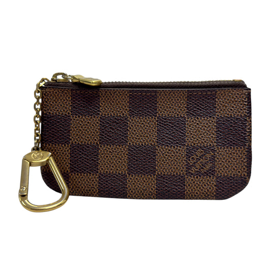 LOUIS VUITTON 棋盤格 拉鏈鑰匙扣卡包