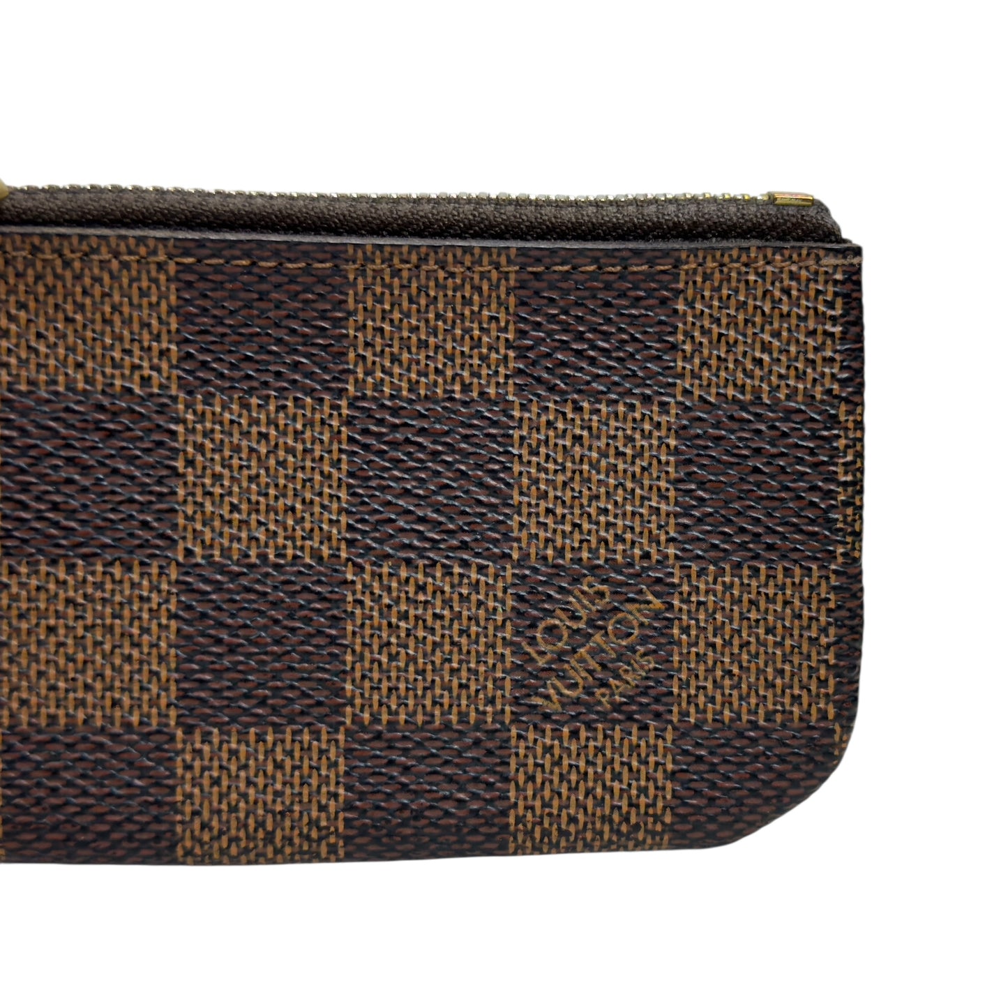 LOUIS VUITTON 棋盤格 拉鏈鑰匙扣卡包