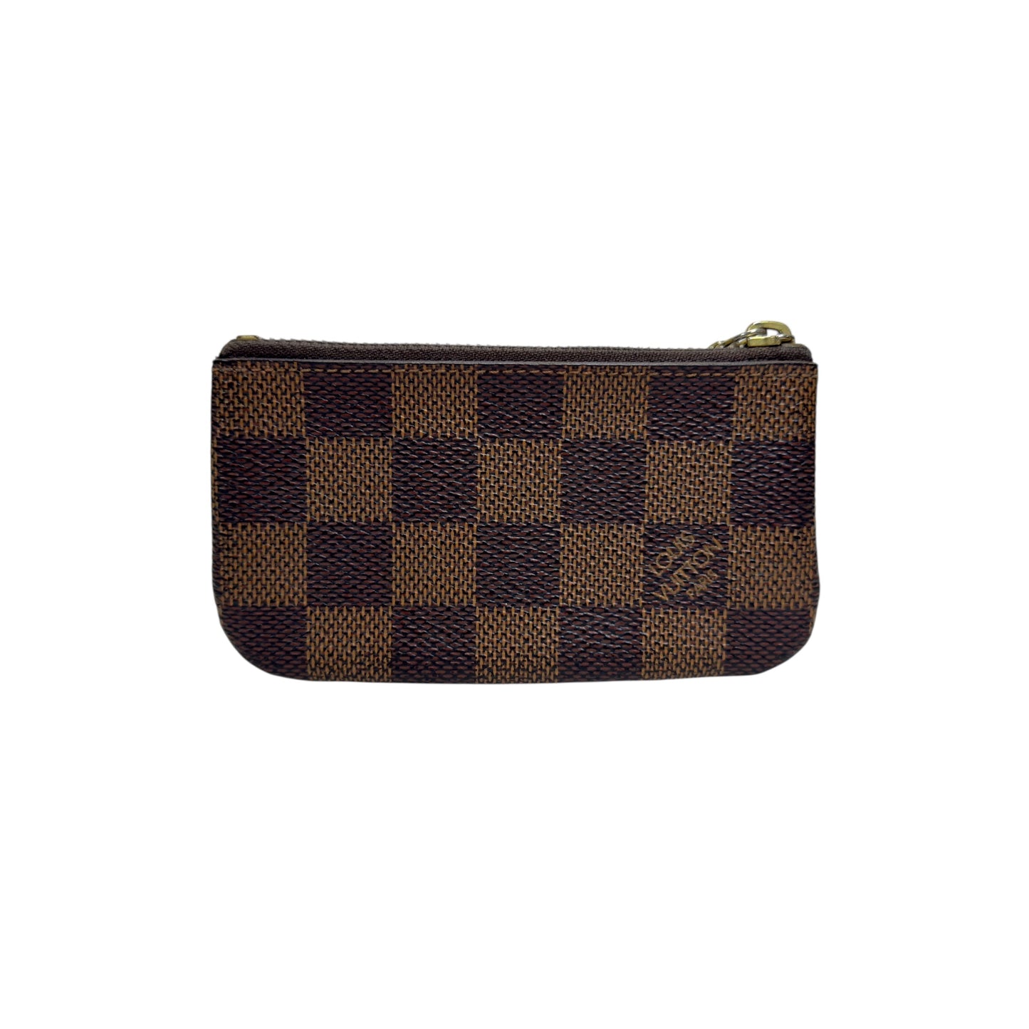 LOUIS VUITTON 棋盤格 拉鏈鑰匙扣卡包