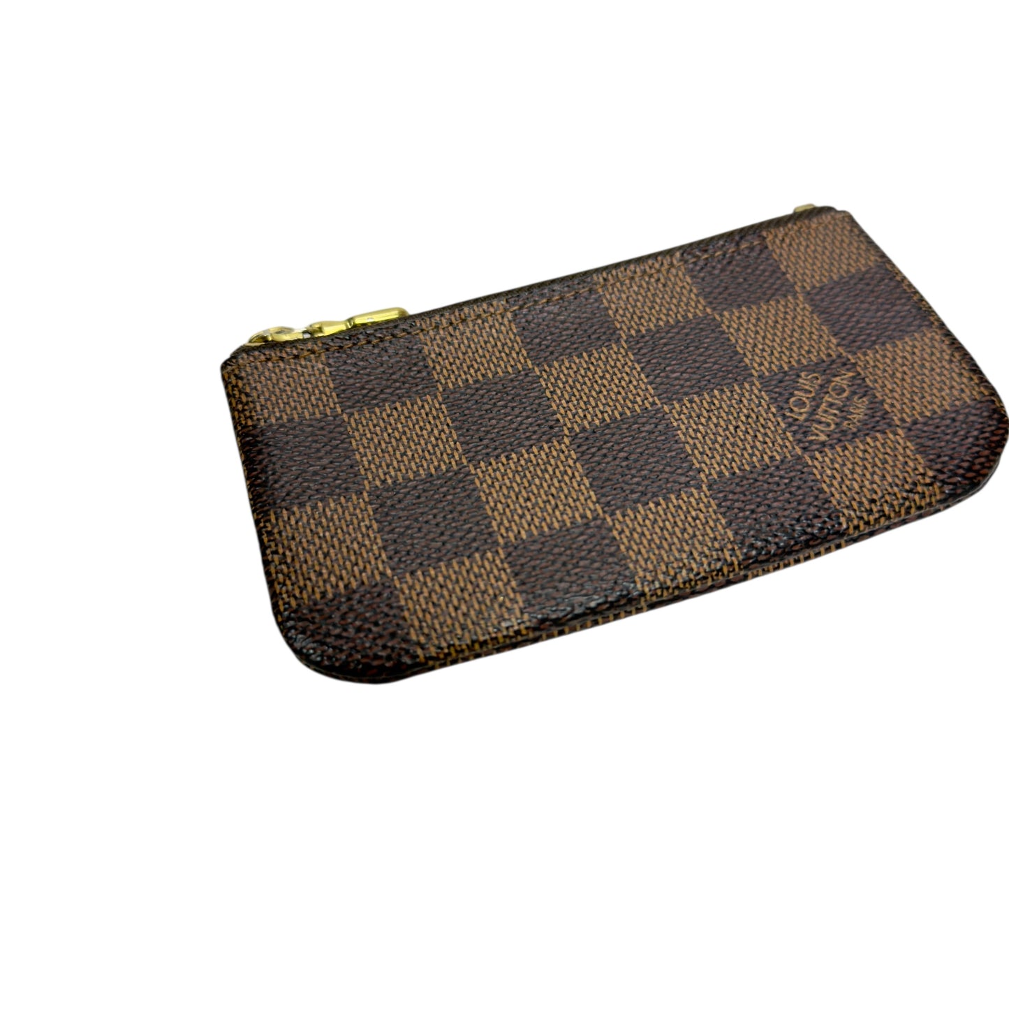 LOUIS VUITTON 棋盤格 拉鏈鑰匙扣卡包