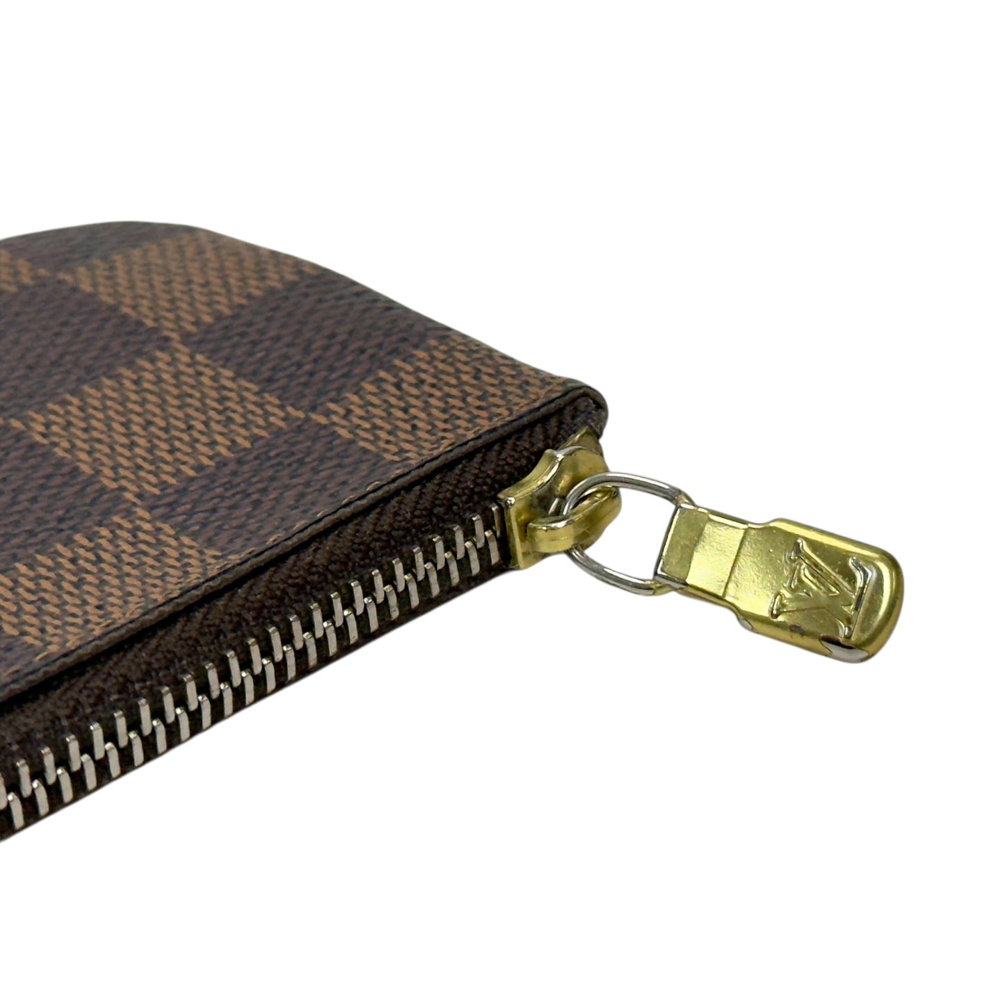 LOUIS VUITTON 棋盤格 拉鏈鑰匙扣卡包