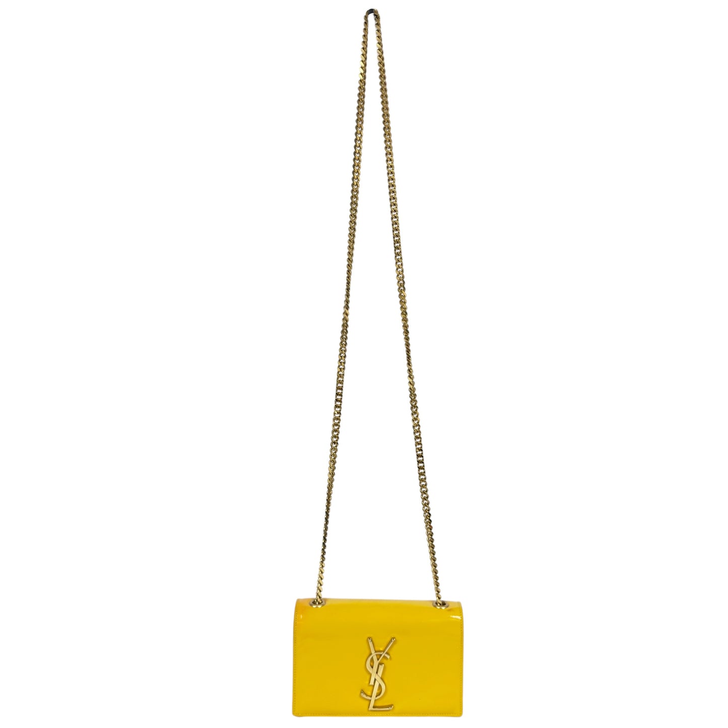 SAINT LAURENT YSL Kate 漆皮 鏈條包