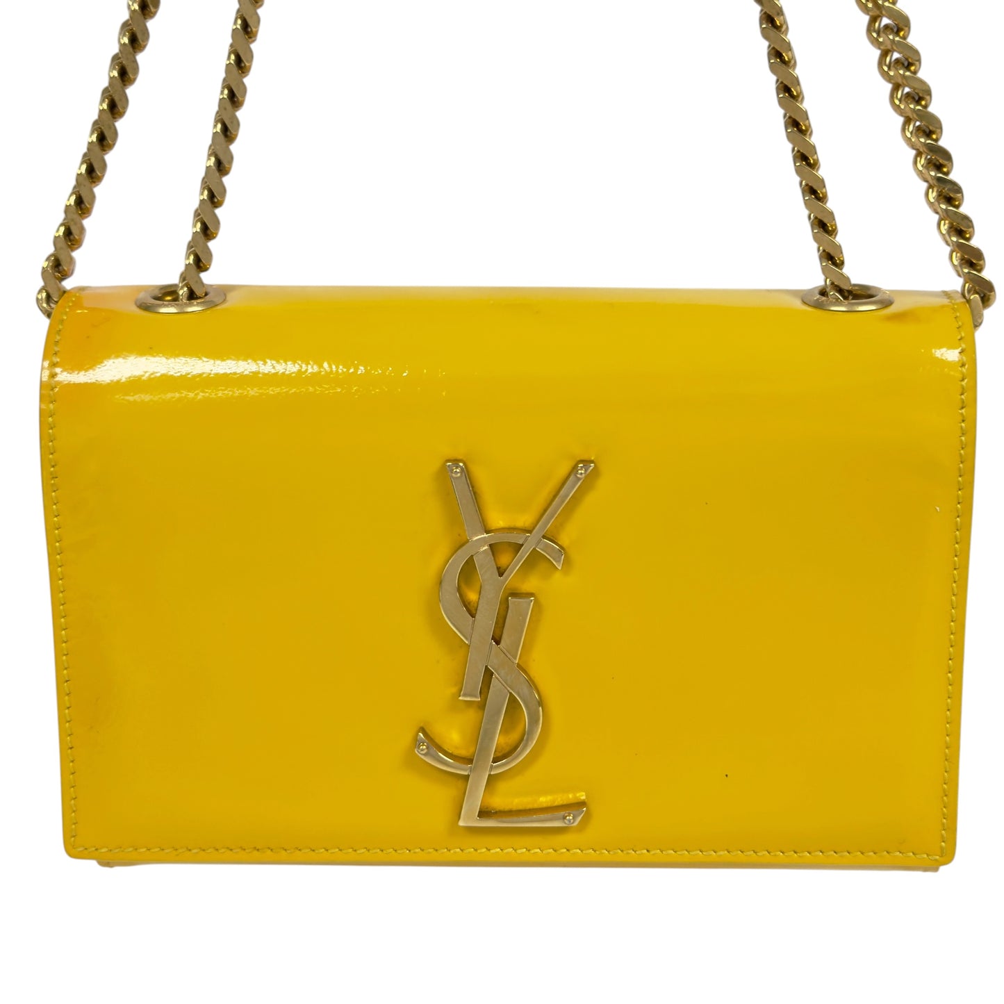 SAINT LAURENT YSL Kate 漆皮 鏈條包