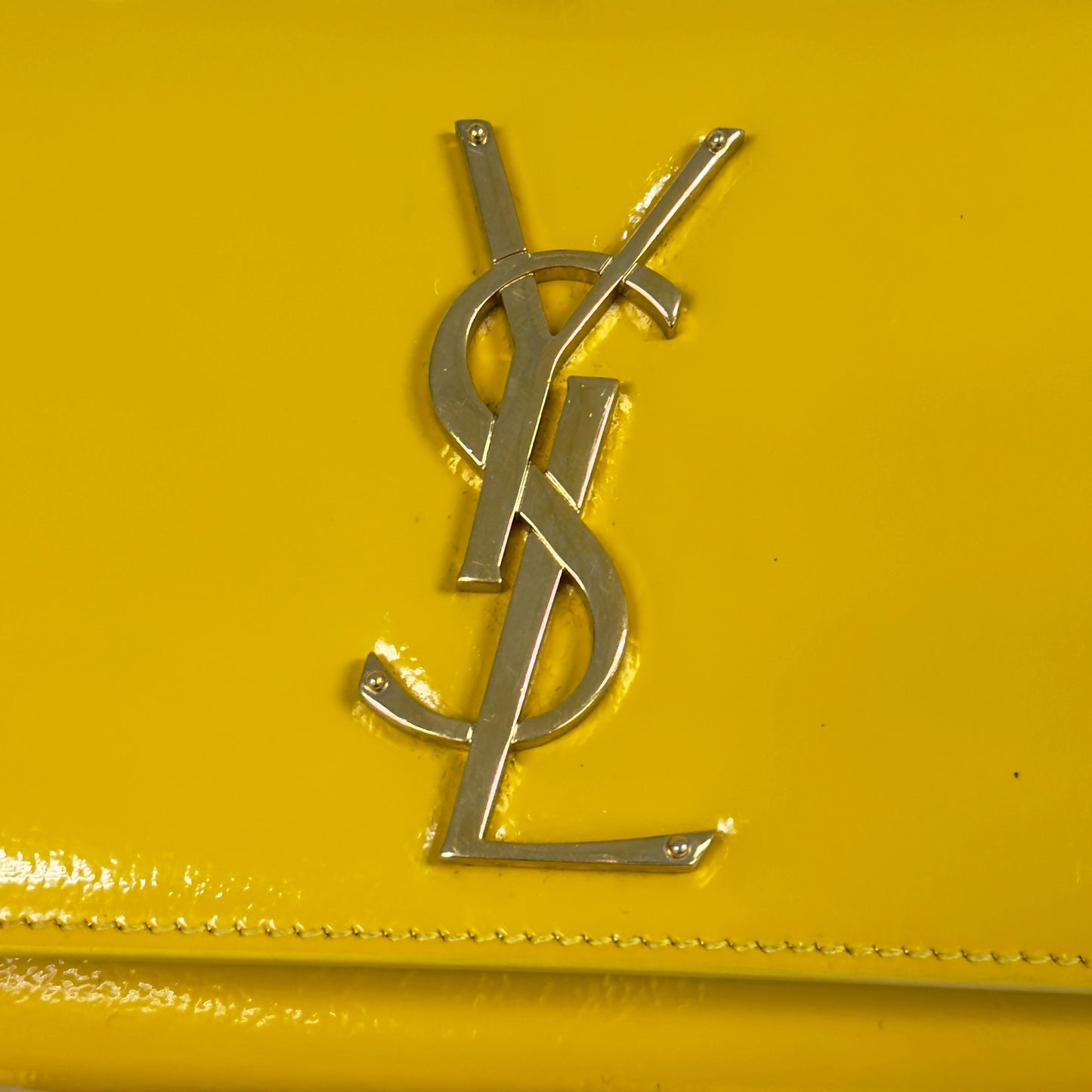 SAINT LAURENT YSL Kate 漆皮 鏈條包