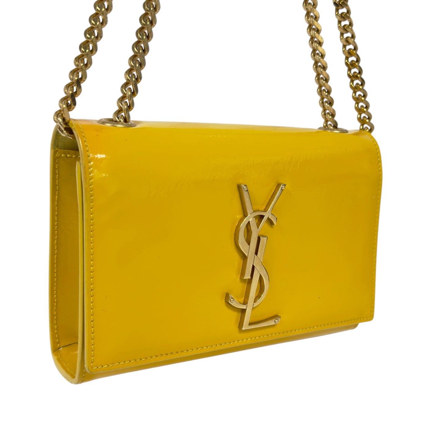 SAINT LAURENT YSL Kate 漆皮 鏈條包