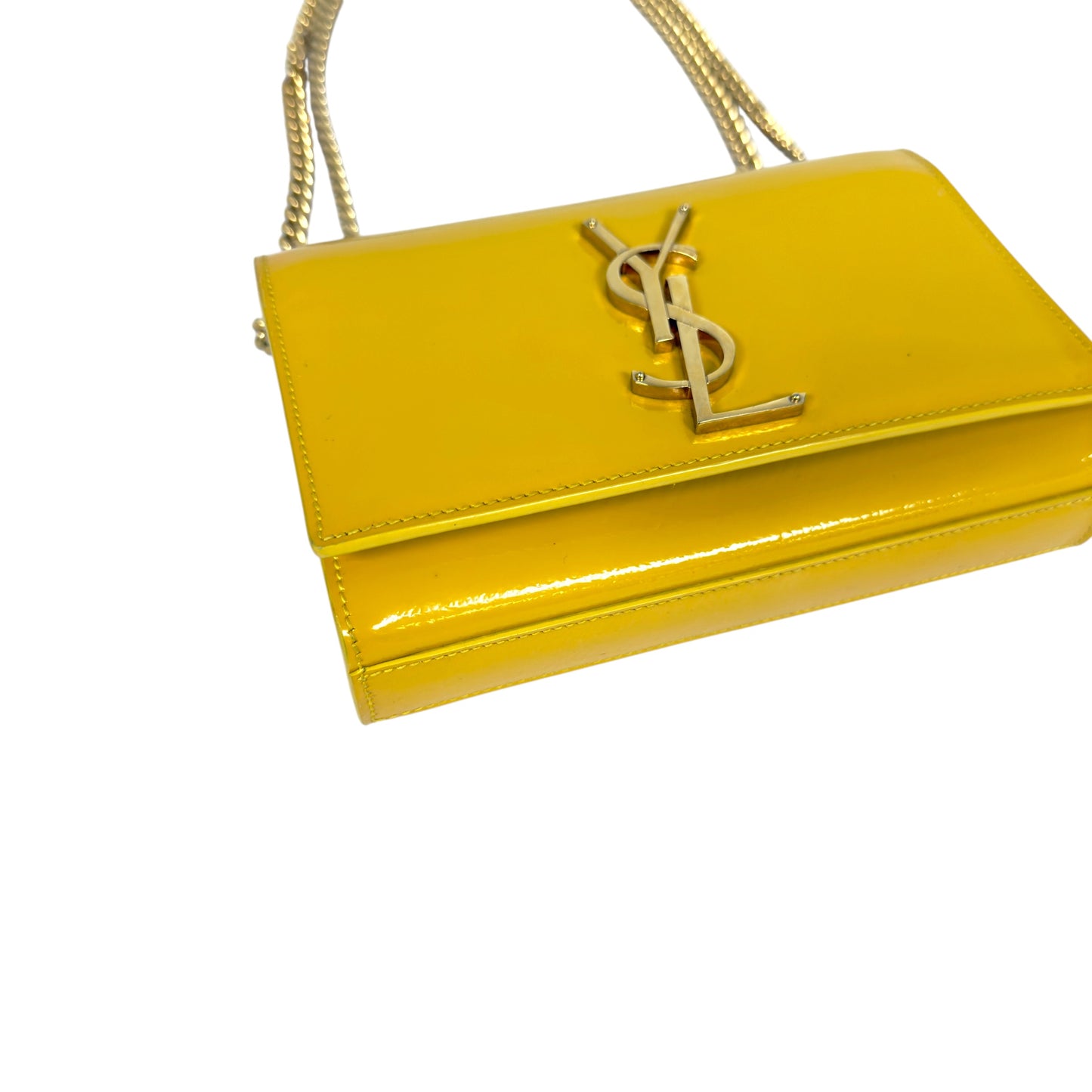 SAINT LAURENT YSL Kate 漆皮 鏈條包