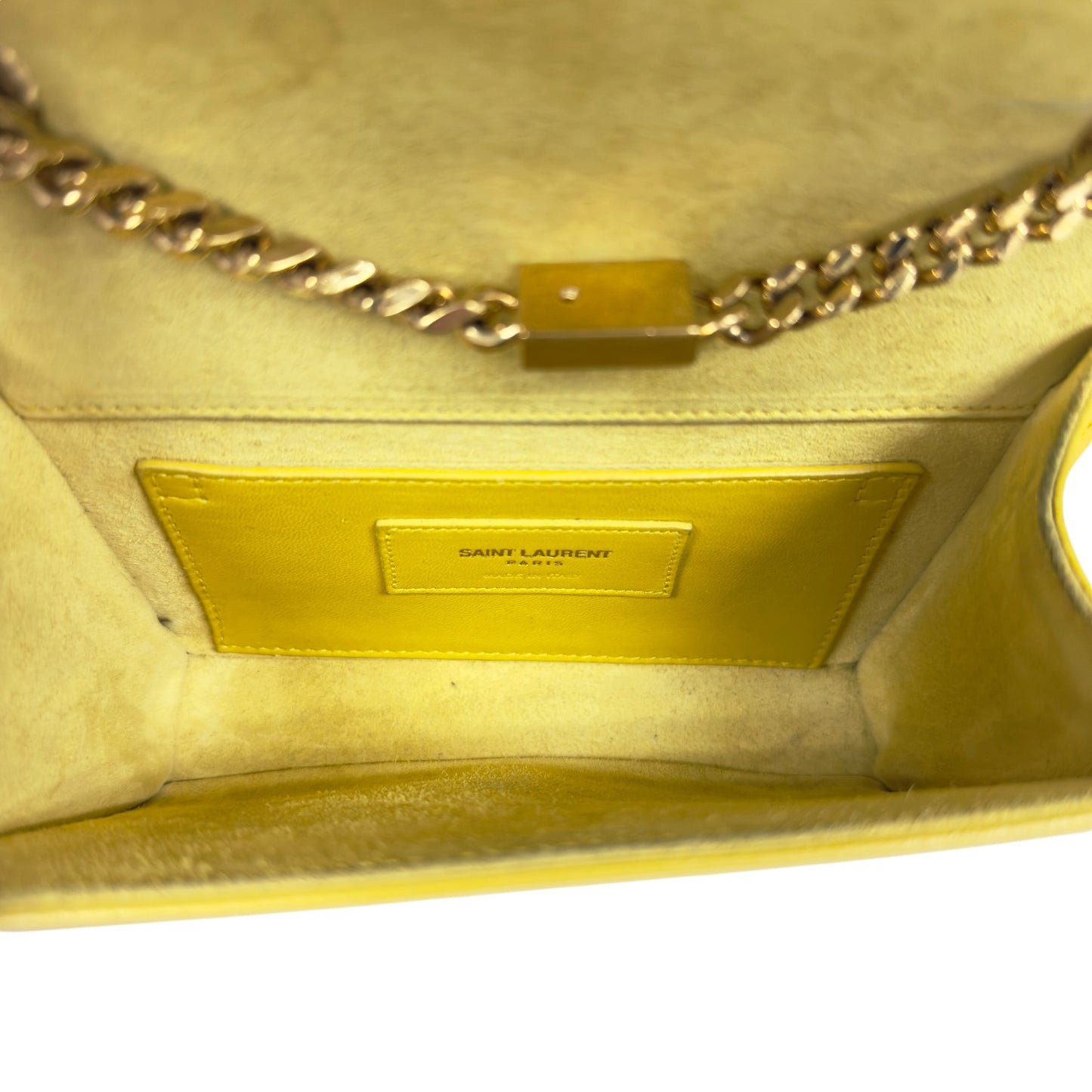 SAINT LAURENT YSL Kate 漆皮 鏈條包