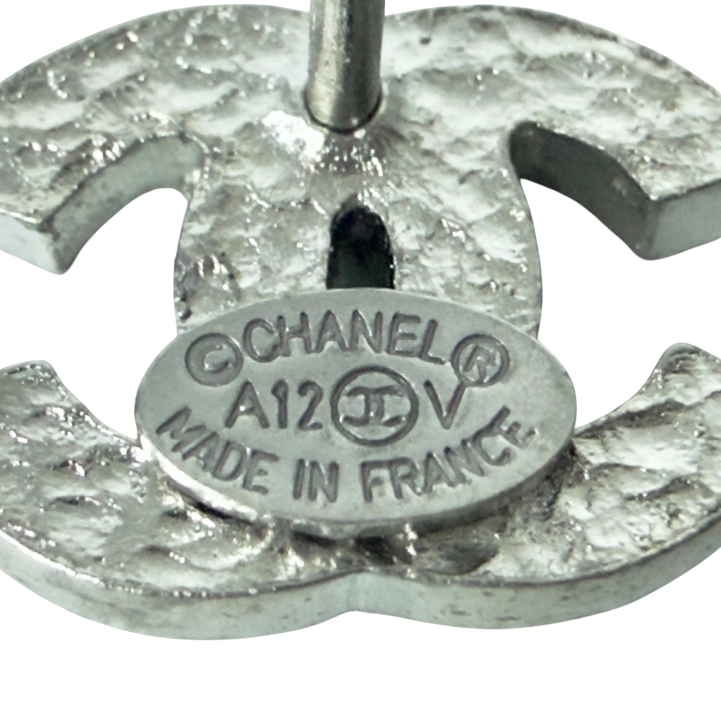 CHANEL CC 水鑽 耳環