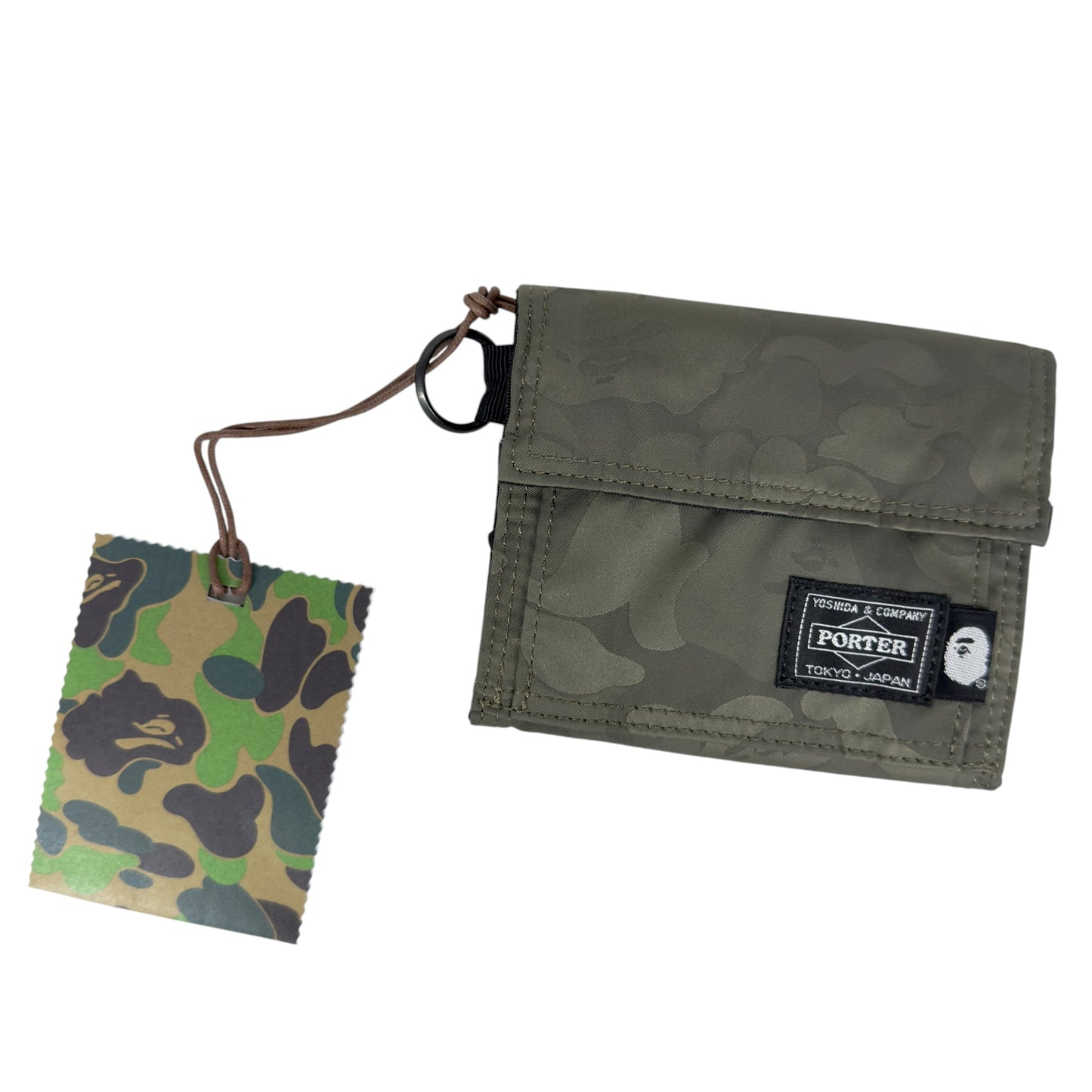 PORTER 聯乘 A BATHING APE 短銀包
