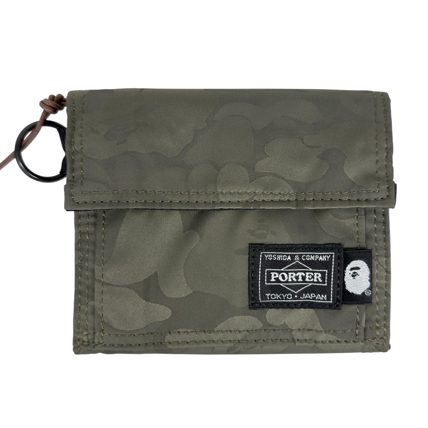 PORTER 聯乘 A BATHING APE 短銀包