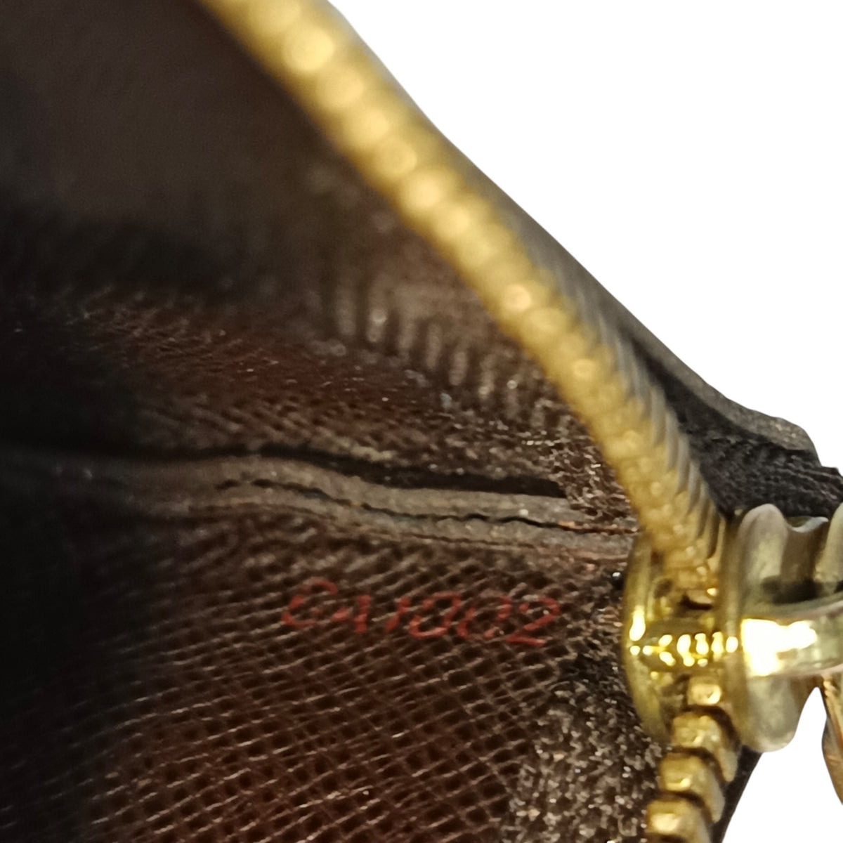LOUIS VUITTON 棋盤格 拉鏈鑰匙扣卡包