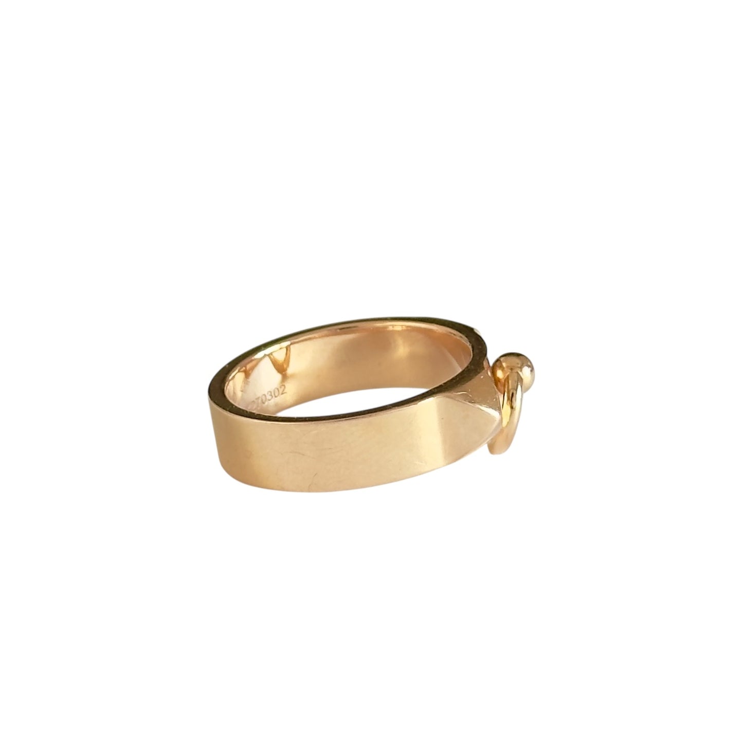 HERMES Collier de chien 18K玫瑰金 戒指