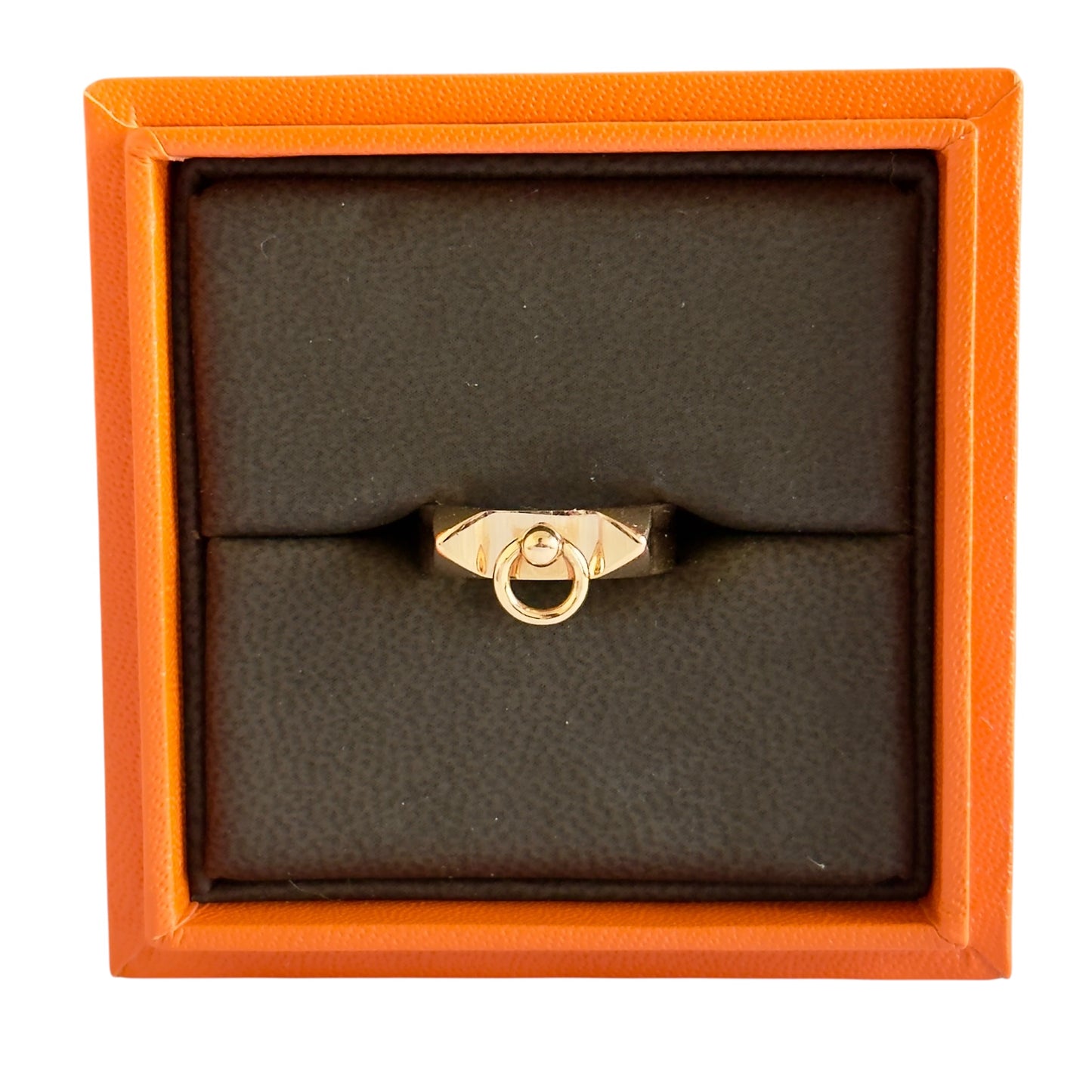 HERMES Collier de chien 18K玫瑰金 戒指