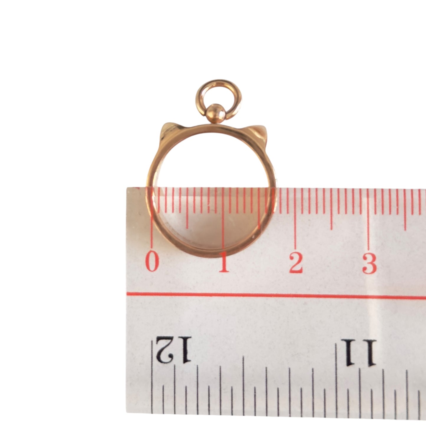HERMES Collier de chien 18K玫瑰金 戒指