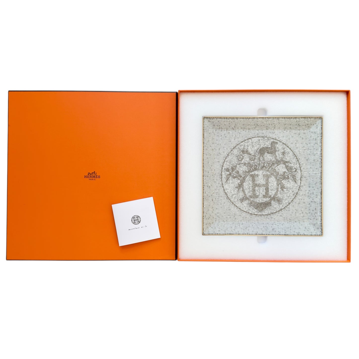 HERMES Mosaique au 24 馬賽克 碟子