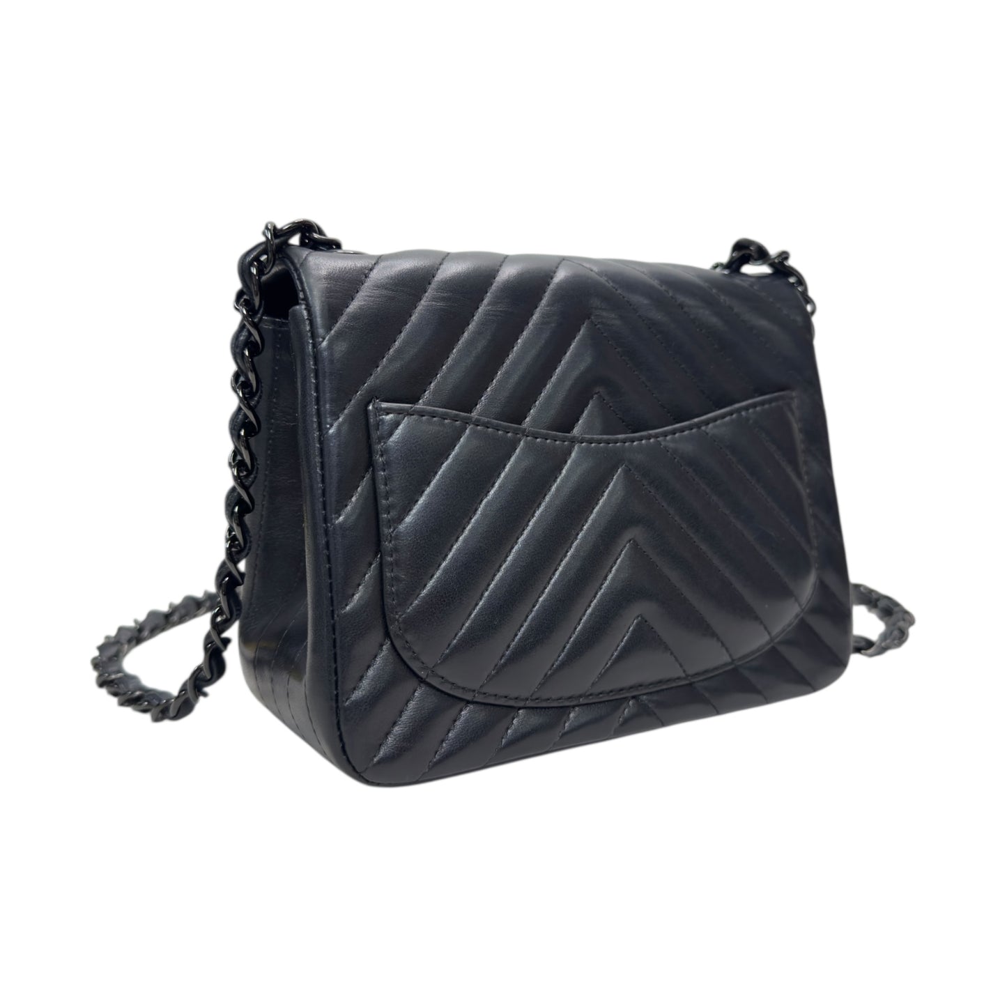 CHANEL CC *極罕全黑* So Black 方胖子