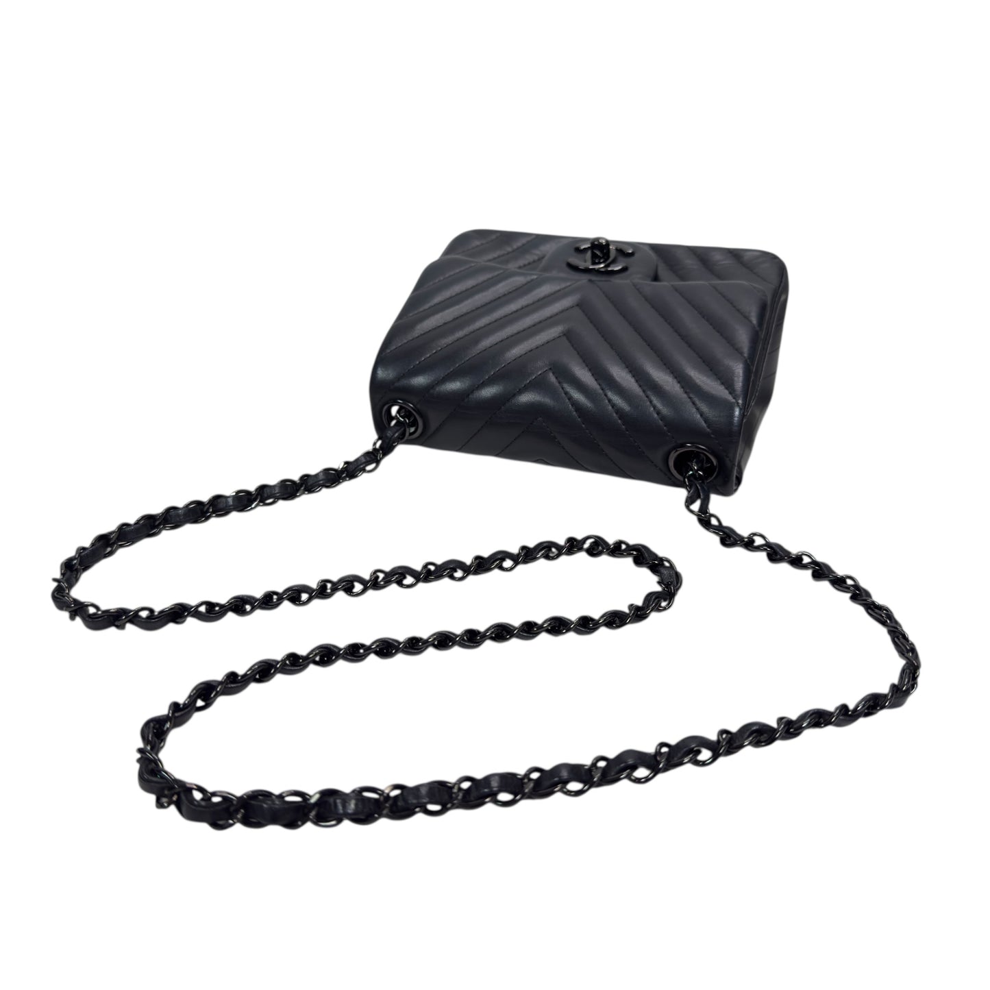 CHANEL CC *極罕全黑* So Black 方胖子