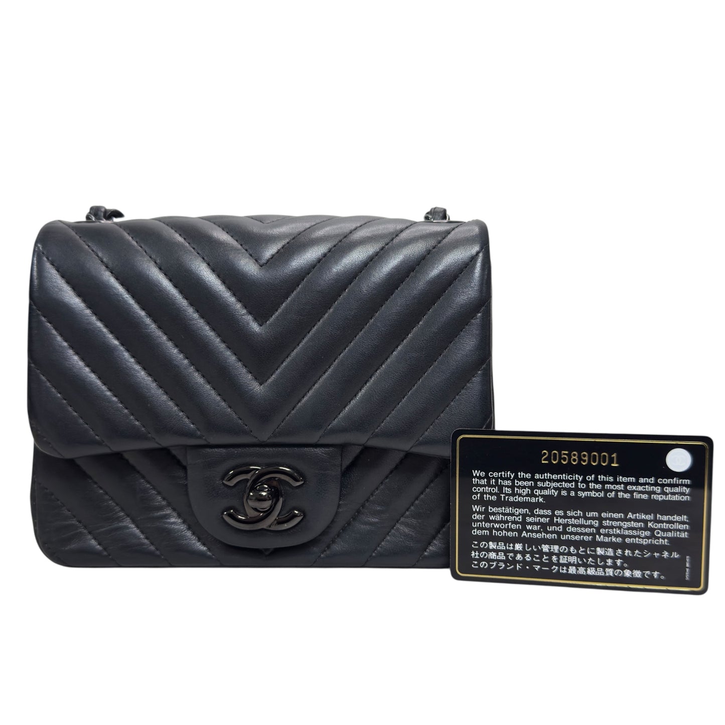 CHANEL CC *極罕全黑* So Black 方胖子