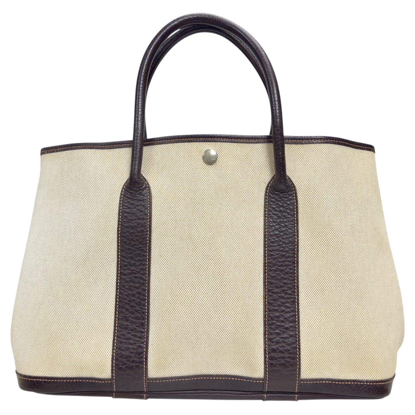 HERMES 中古 Garden Party 36 手袋 框H刻