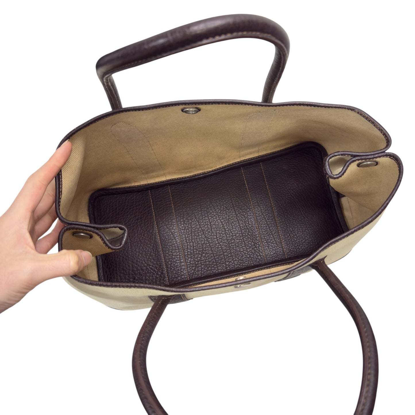 HERMES 中古 Garden Party 36 手袋 框H刻