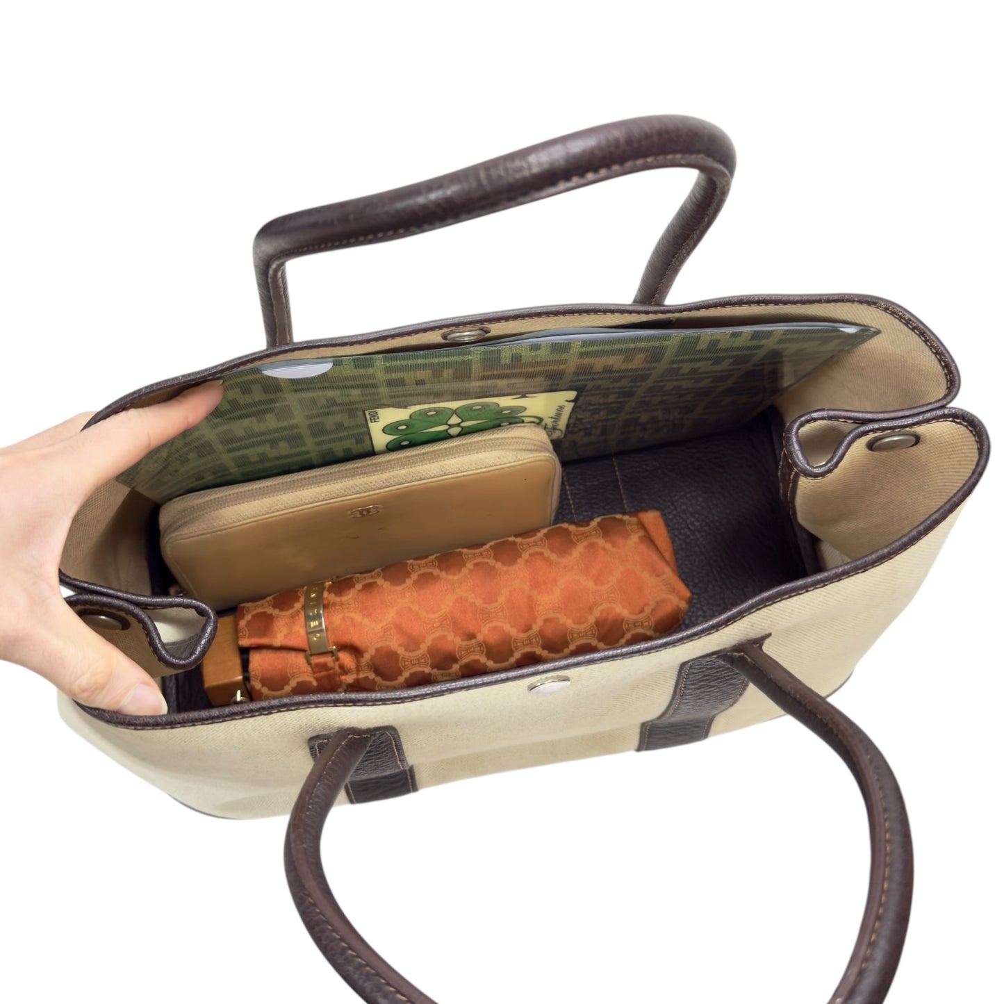 HERMES 中古 Garden Party 36 手袋 框H刻