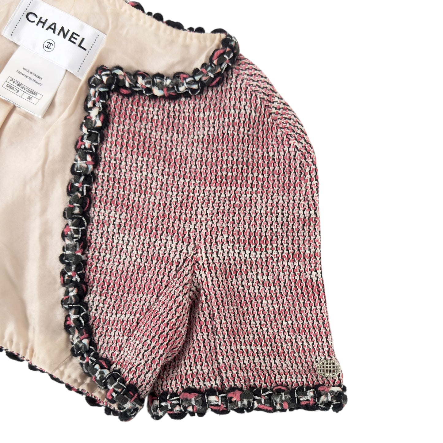CHANEL 粗花呢 短外套