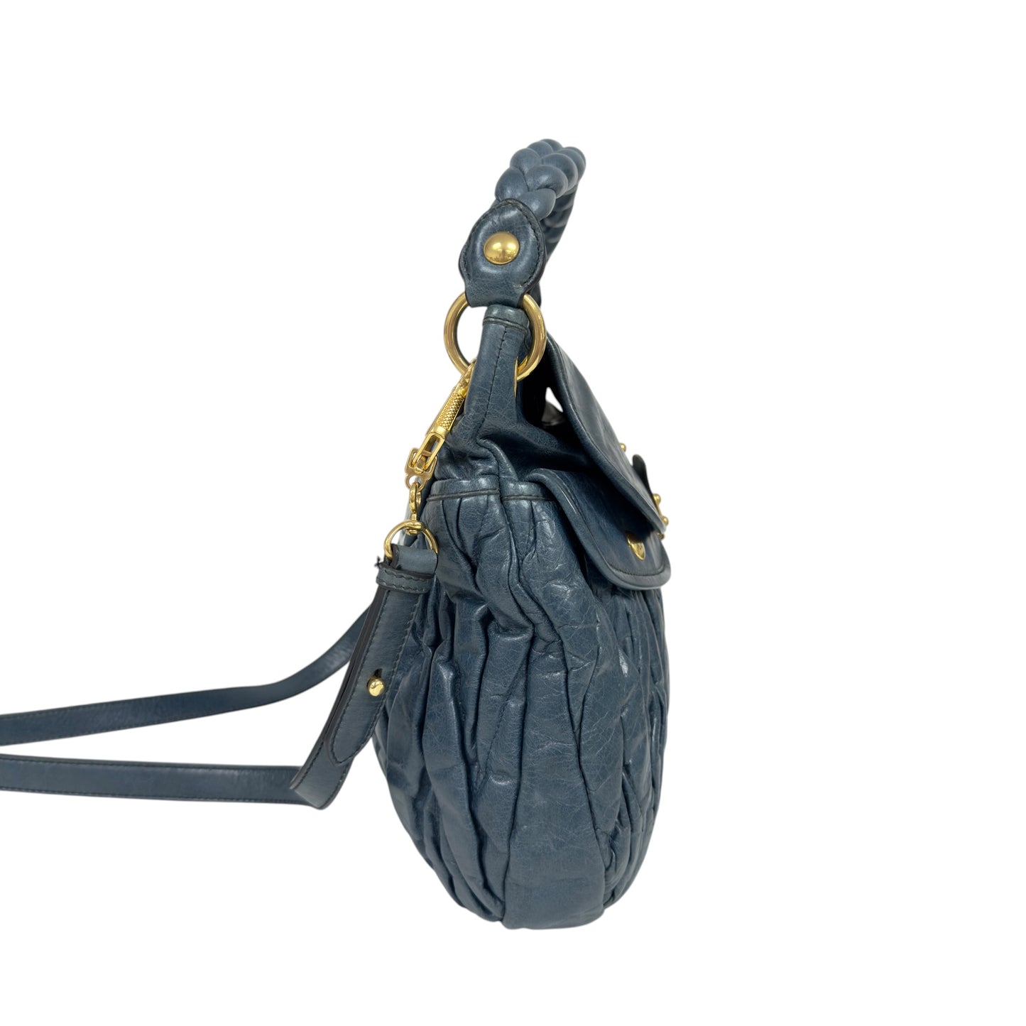MIU MIU Coffer 皺摺 2用袋