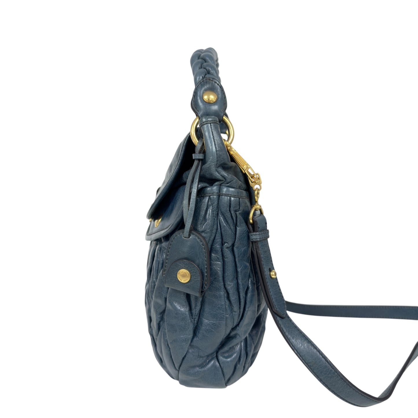 MIU MIU Coffer 皺摺 2用袋