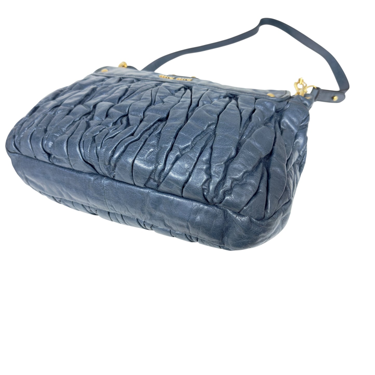 MIU MIU Coffer 皺摺 2用袋