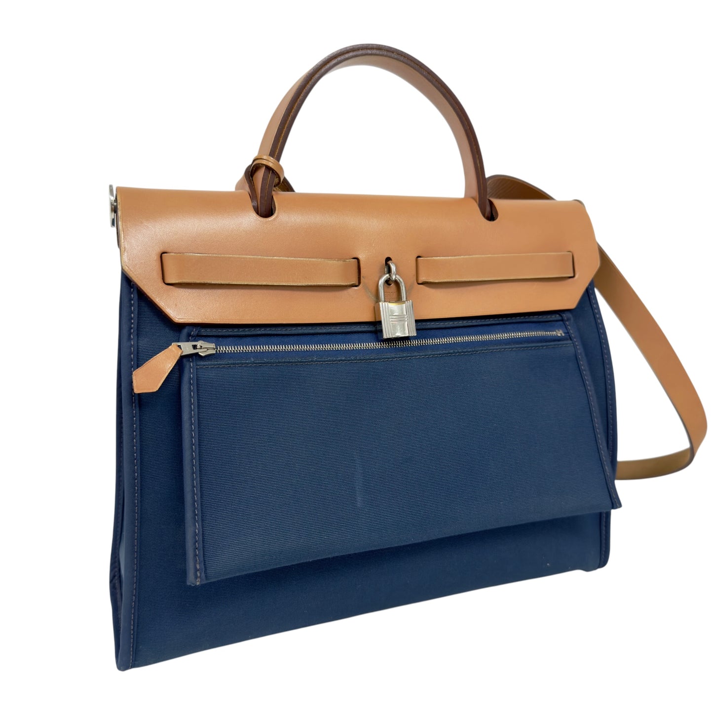 HERMES Herbag Zip 31 2用袋 框R刻