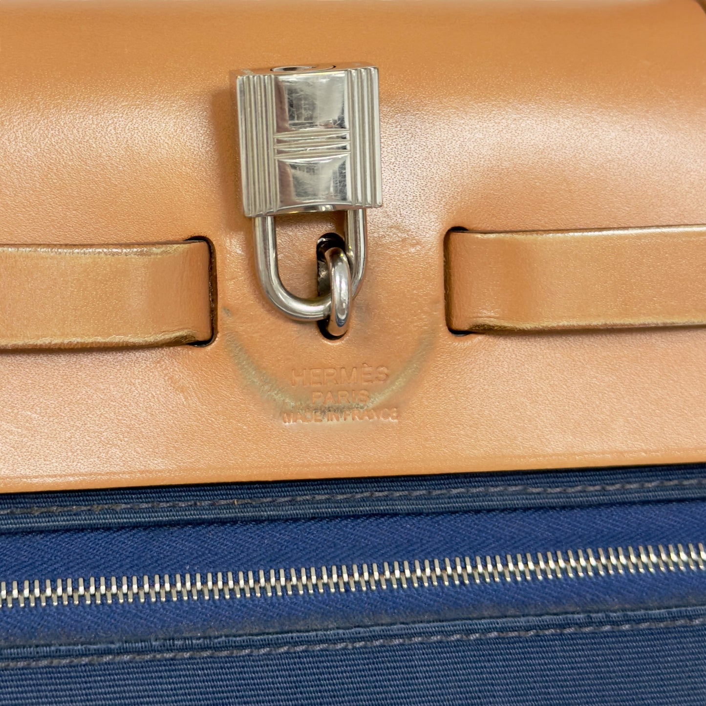 HERMES Herbag Zip 31 2用袋 框R刻