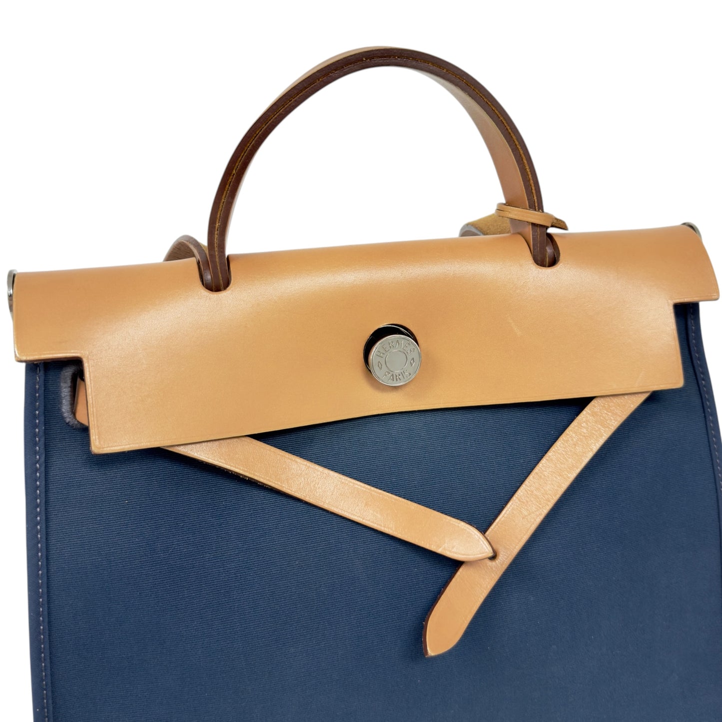 HERMES Herbag Zip 31 2用袋 框R刻