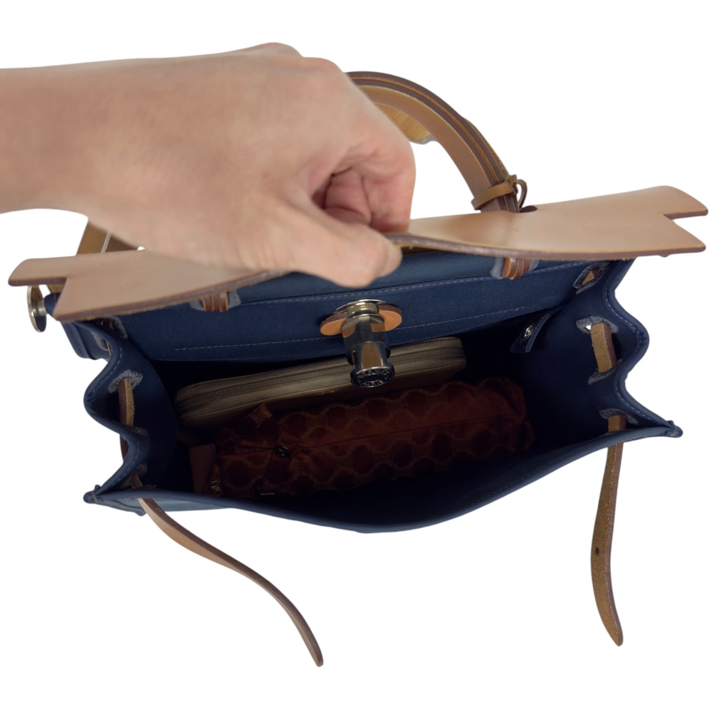 HERMES Herbag Zip 31 2用袋 框R刻