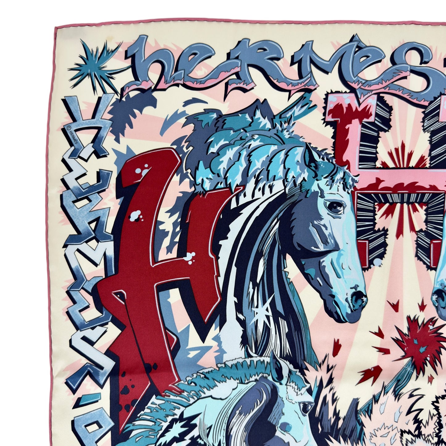 HERMES H Comme 絲巾