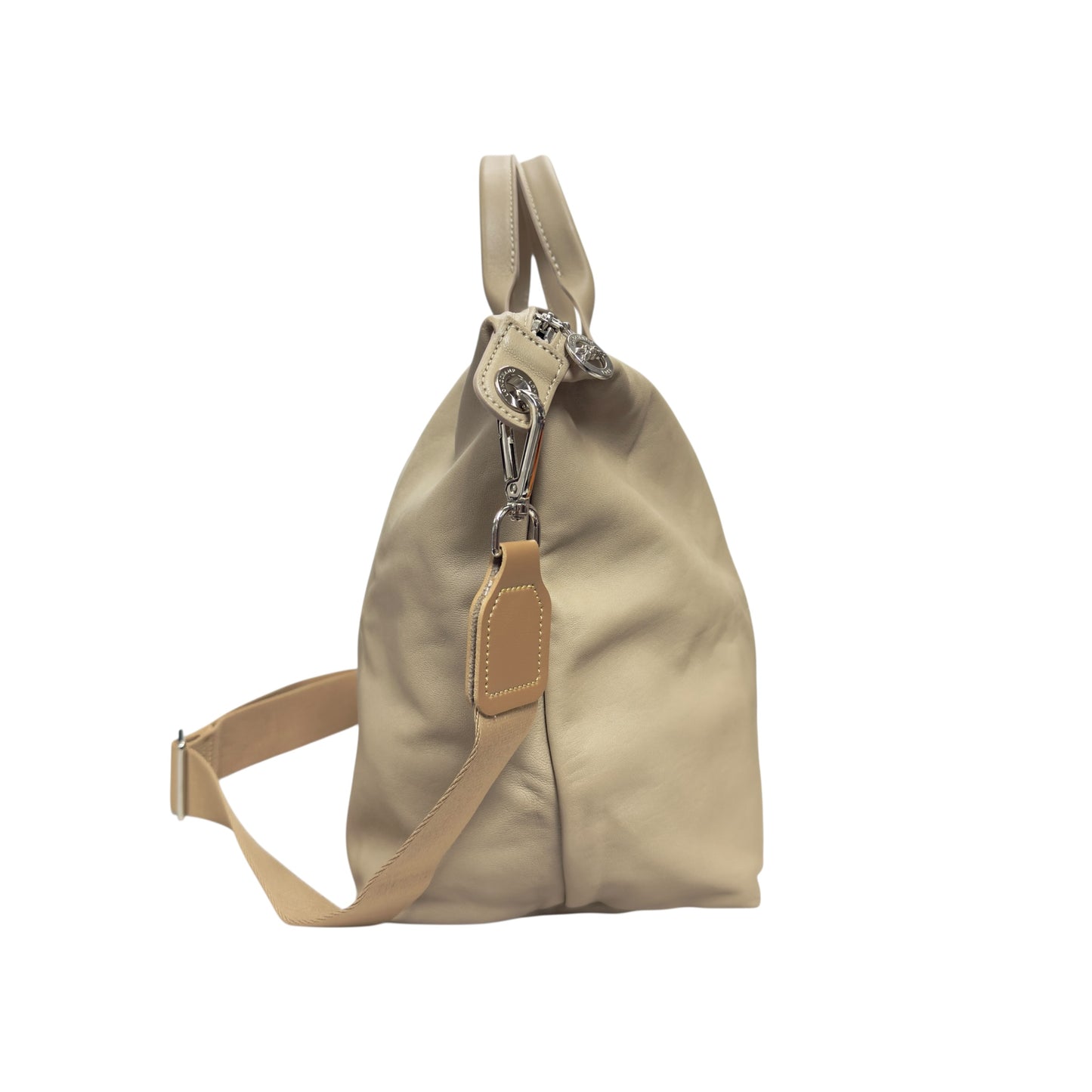 LONGCHAMP *自加帶＞送無品牌長帶* 全皮 旅行袋