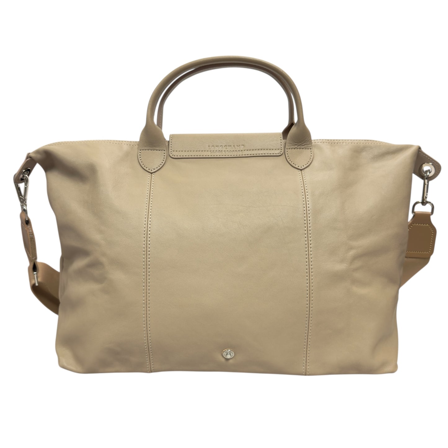 LONGCHAMP *自加帶＞送無品牌長帶* 全皮 旅行袋