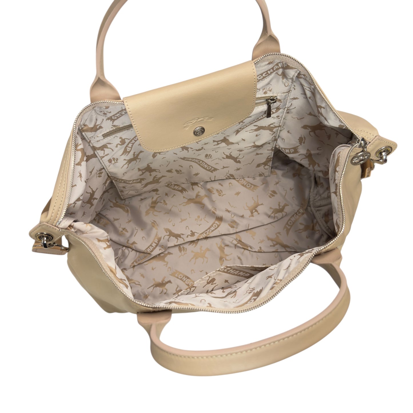 LONGCHAMP *自加帶＞送無品牌長帶* 全皮 旅行袋