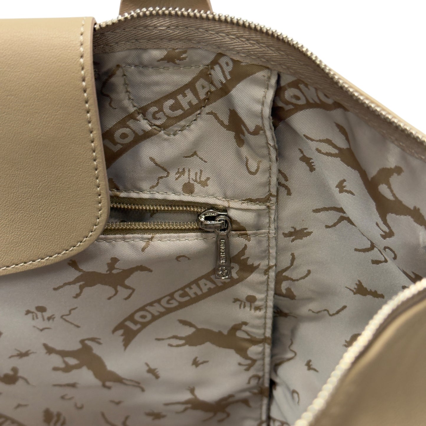 LONGCHAMP *自加帶＞送無品牌長帶* 全皮 旅行袋